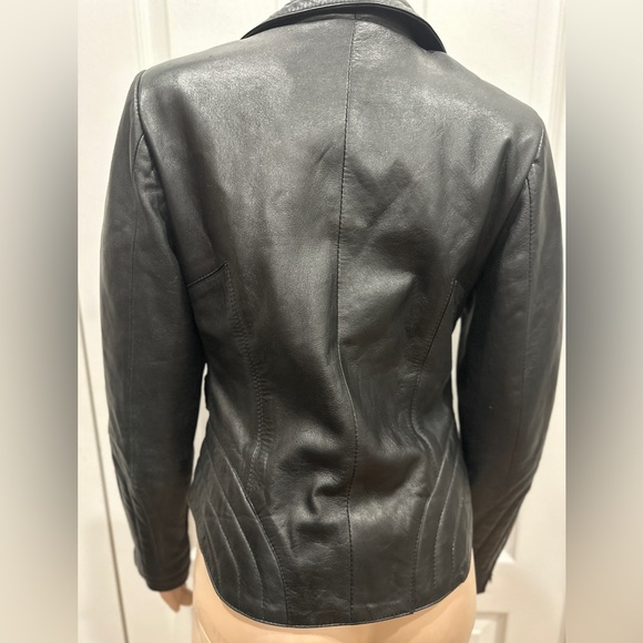 Vintage Dogus Lamb Leather jacket. - Picture 3 of 11
